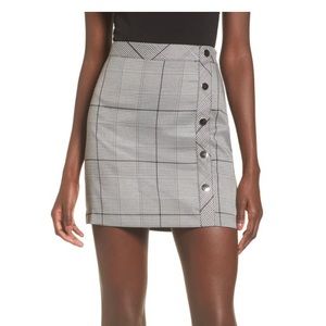 J.O.A plaid skirt